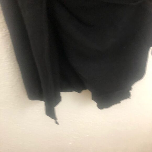 Michelle Lace-Up Front spaghetti strap black dress size S. New with tags - Picture 4 of 5